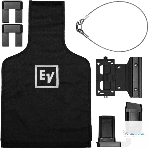 Kit de fixation murale EVOLVE-WMK-PB/PW (Phoenix) Noir