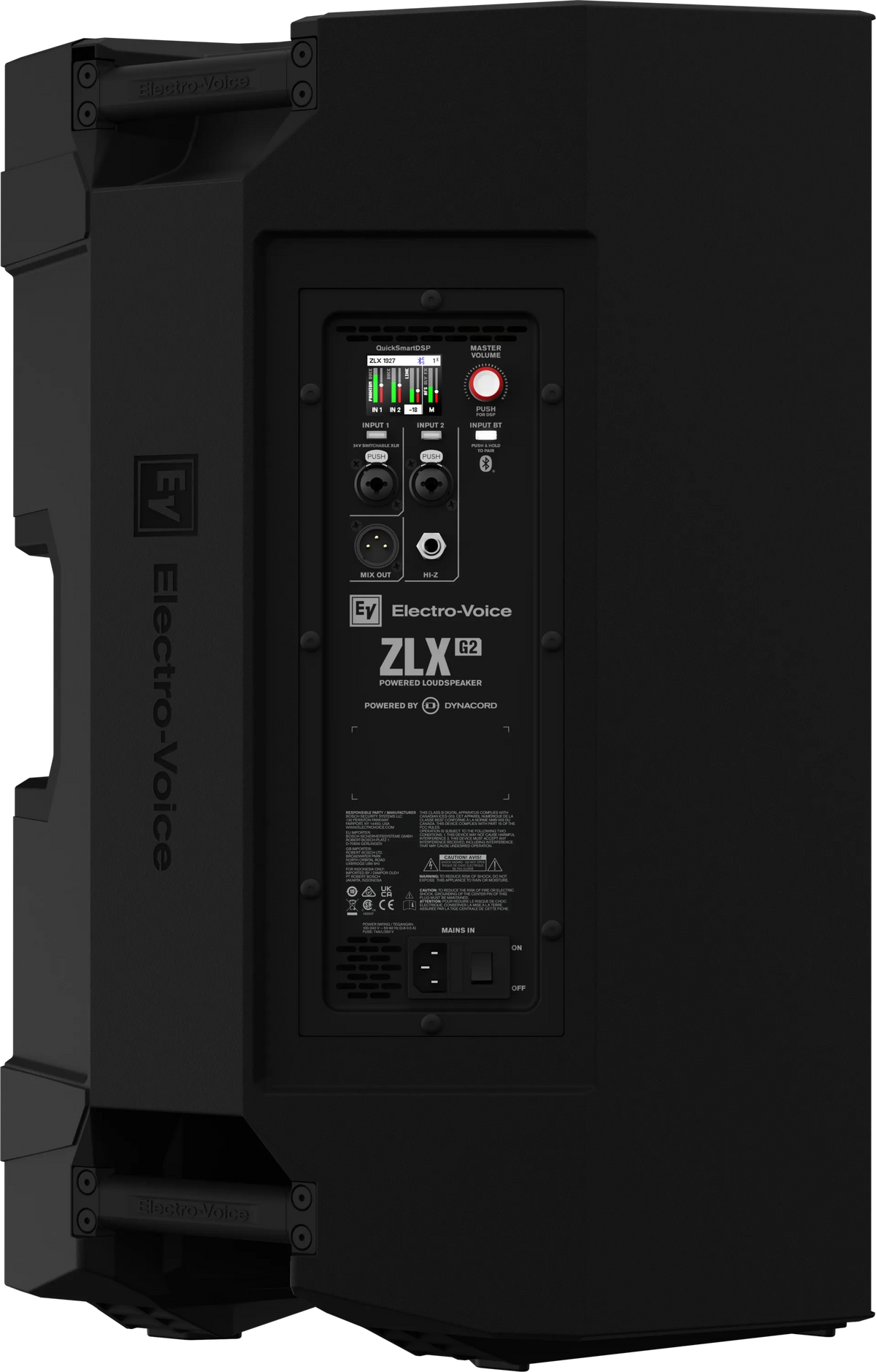 Electro-Voice ZLX-15P G2 – vue arrière
