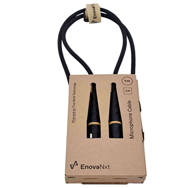 ENOVA - XLR femelle vers XLR mâle 3 broches 1m