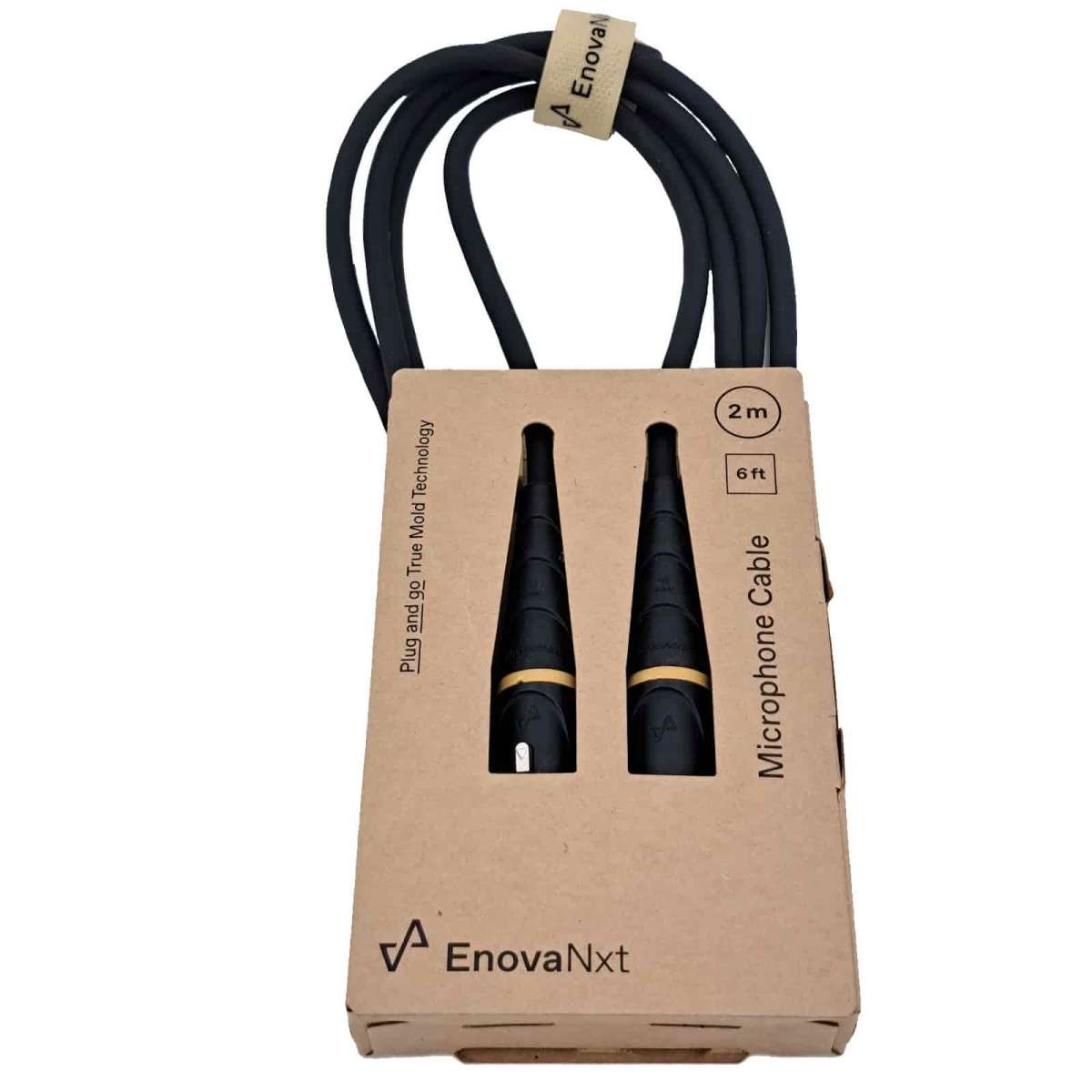 ENOVA - XLR femelle vers XLR mâle 3 broches 2m