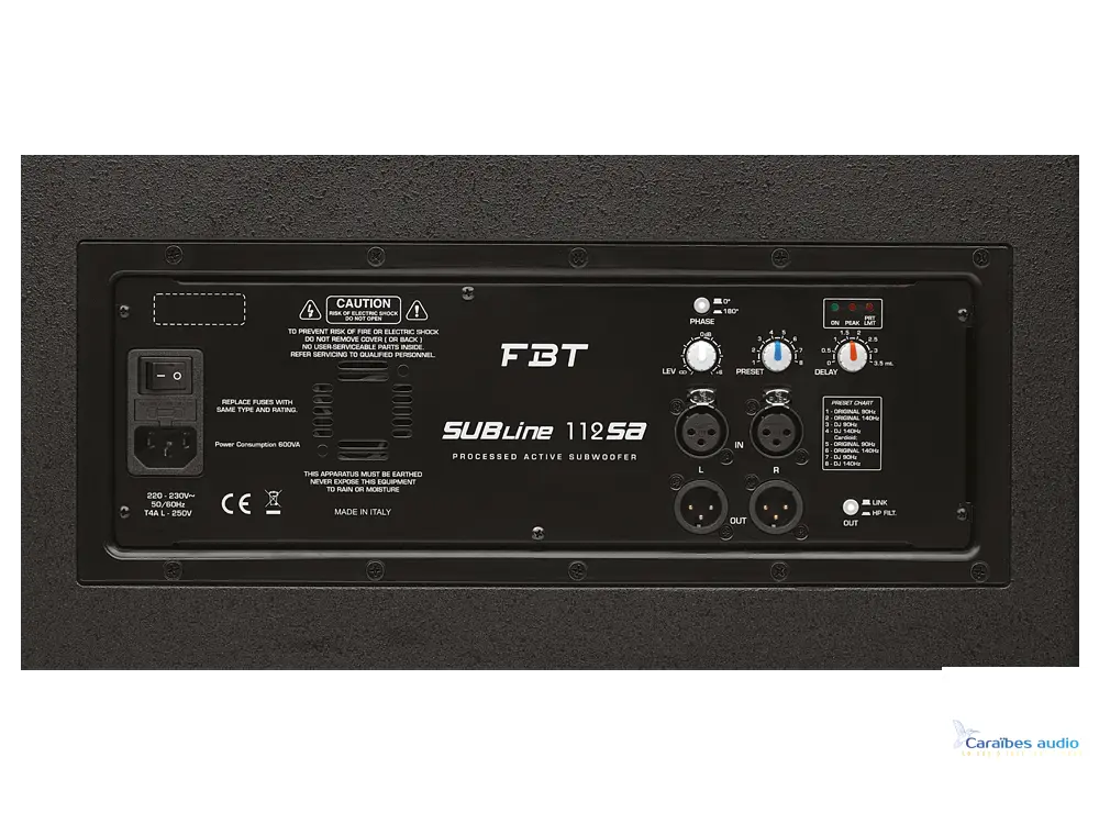 FBT SUBLINE 112SA