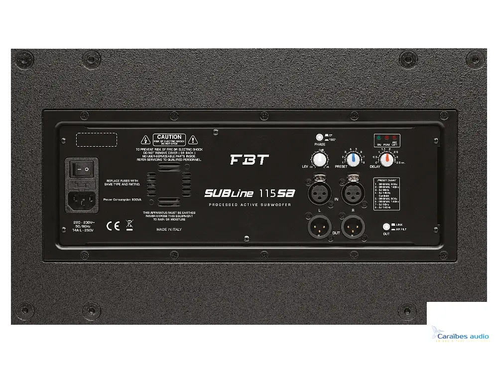 FBT SUBLINE 115SA