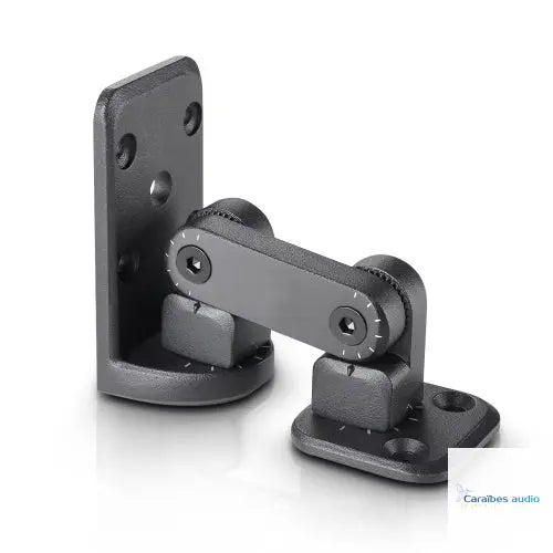 Hortus Audio HO-RI-SR10 – Support mural universel aluminium Noir