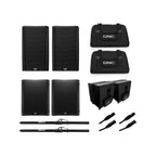Pack QSC K12.2 + KS118 + accessoires