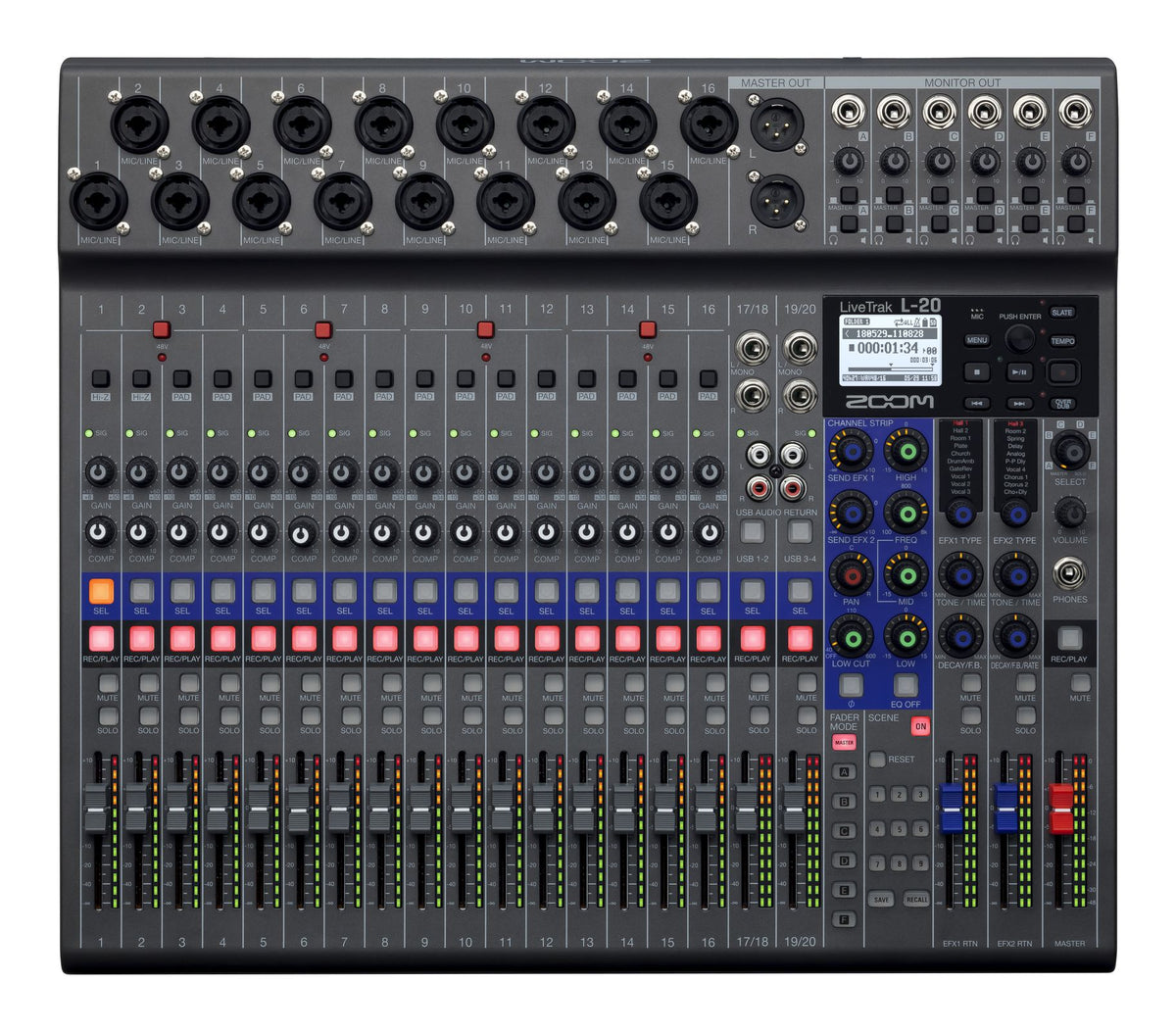 Zoom LiveTrak L-20