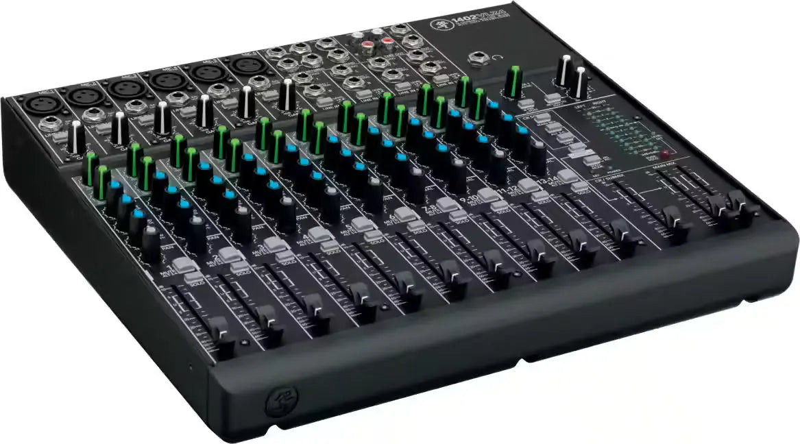 Mackie 1402VLZ4 – vue de trois-quarts