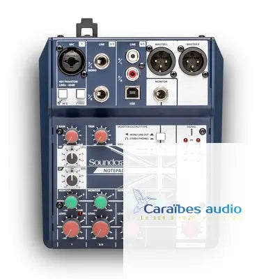 SOUNDCRAFT NOTEPAD 5