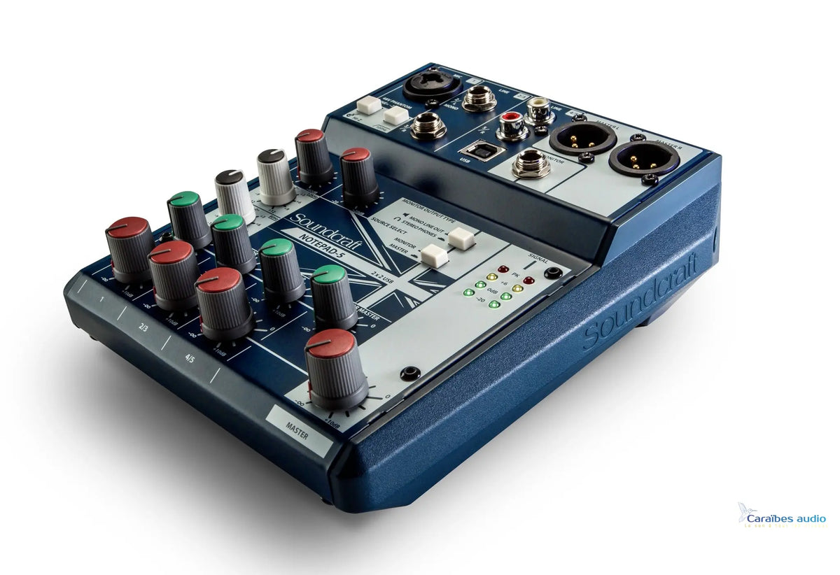 SOUNDCRAFT NOTEPAD 5
