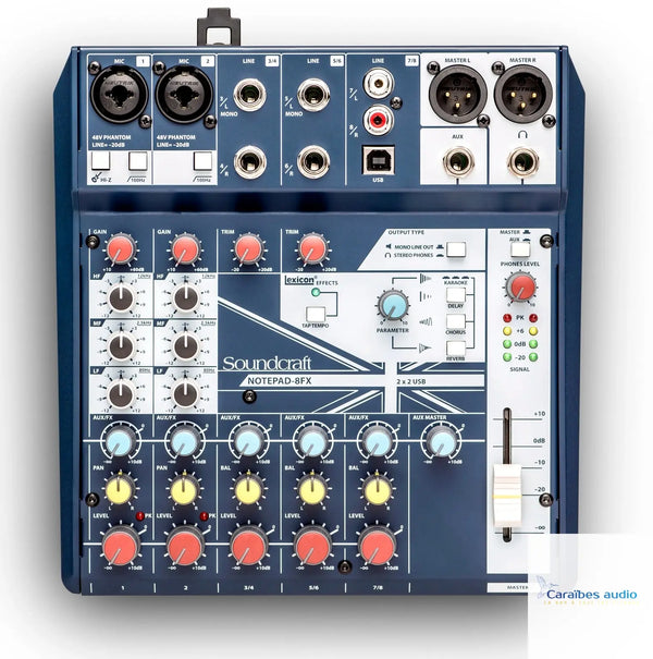 SOUNDCRAFT NOTEPAD 8FX