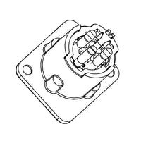 ENOVA - Connecteur XLR mâle 3broches