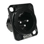 ENOVA - Connecteur XLR mâle 3broches