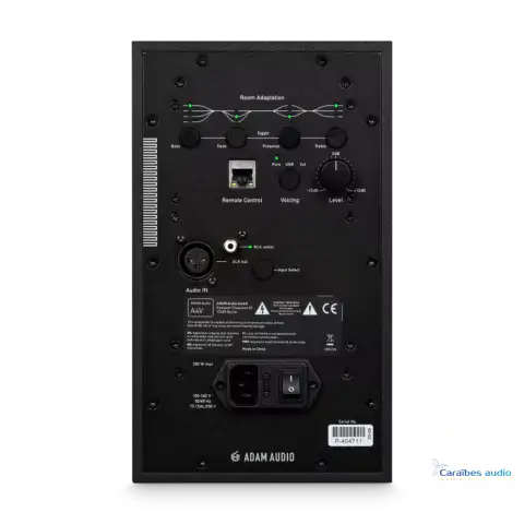 ADAM AUDIO A4V – vue arrière