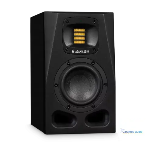 ADAM AUDIO A4V Noir – vue de face