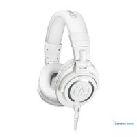 Audio Technica ATH-M50X Blanc – vue générale