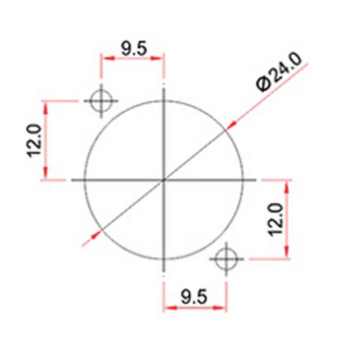 ENOVA - Connecteur XLR femelle 3 broches