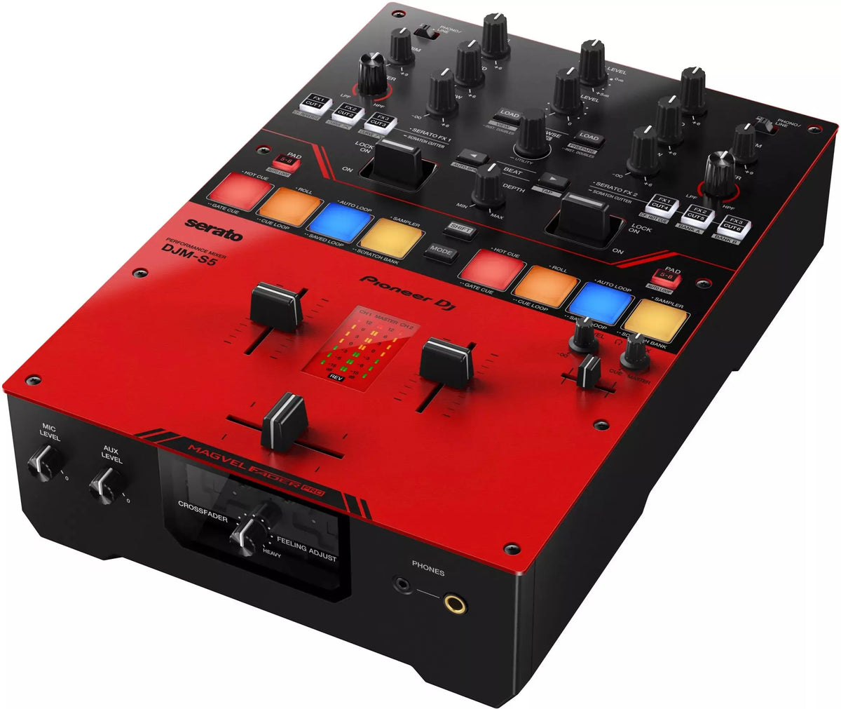 Pioneer DJ DJM-S5 – vue arrière