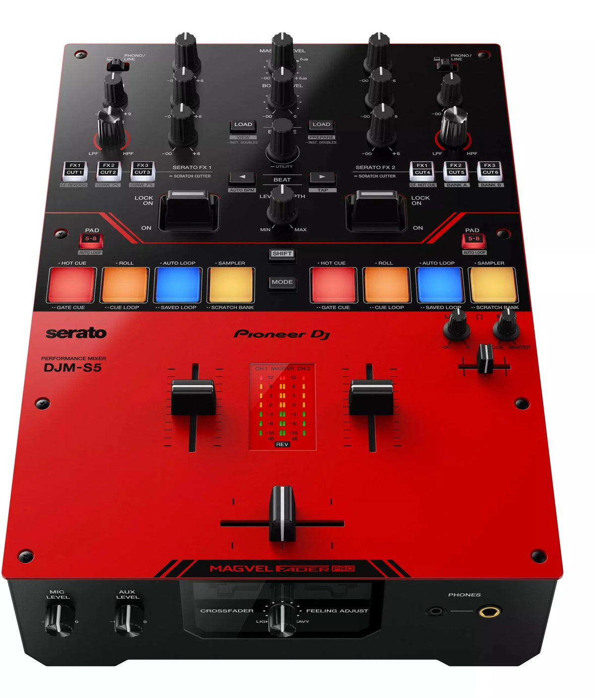 Pioneer DJ DJM-S5 – vue de profil