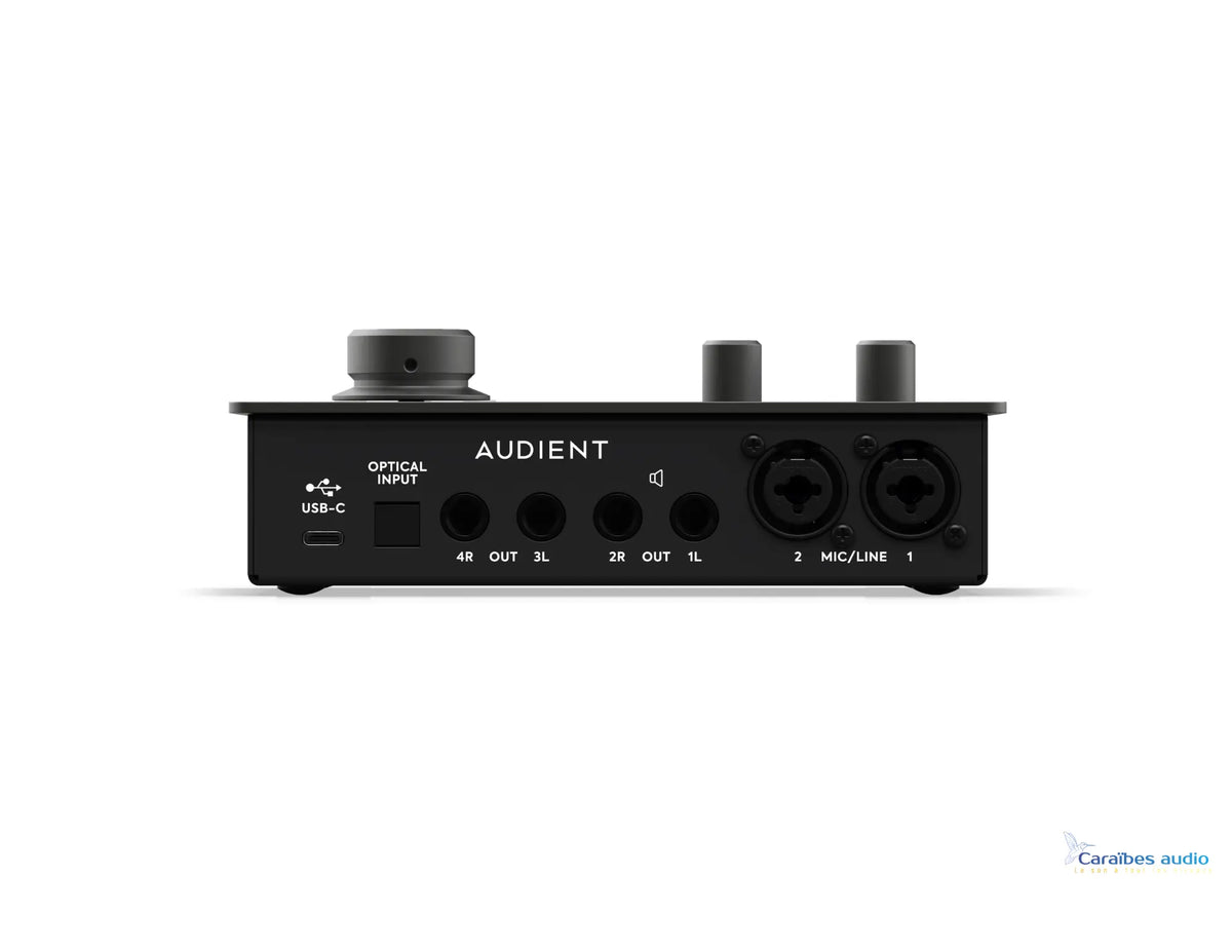 Audient iD14 MKII – vue de profil