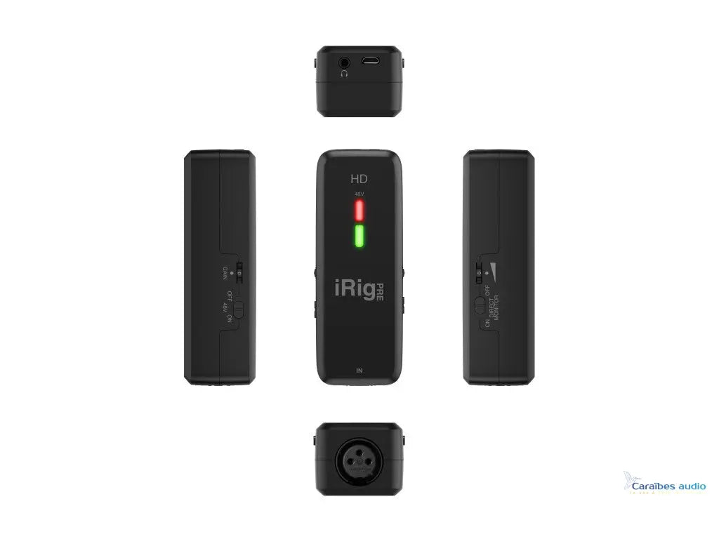 IK Multimédia iRig PRE HD – vue complémentaire 3