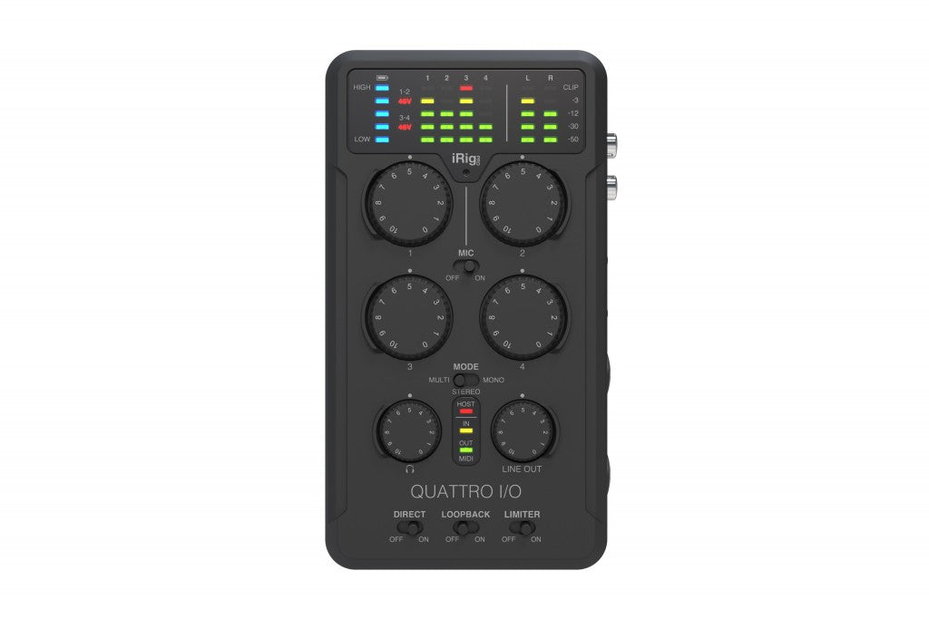 Carte son IK Multimédia iRig Pro Quattro E/S IK MULTIMEDIA