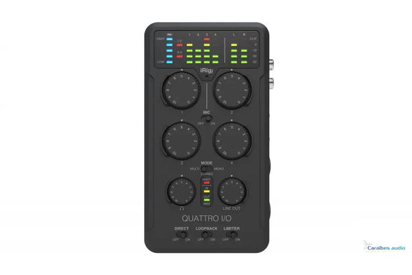 IK Multimédia iRig Pro Quattro E/S – Interface audio