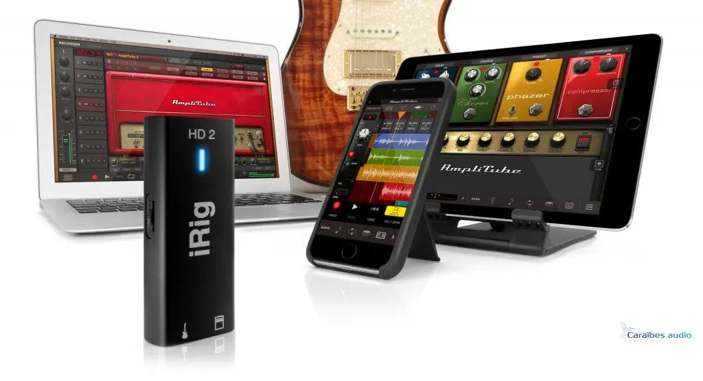 IK Multimédia iRig HD2 – vue de face (variante 3)