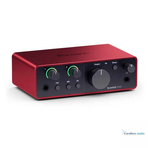 Focusrite Scarlett Solo G4 – Interface audio USB