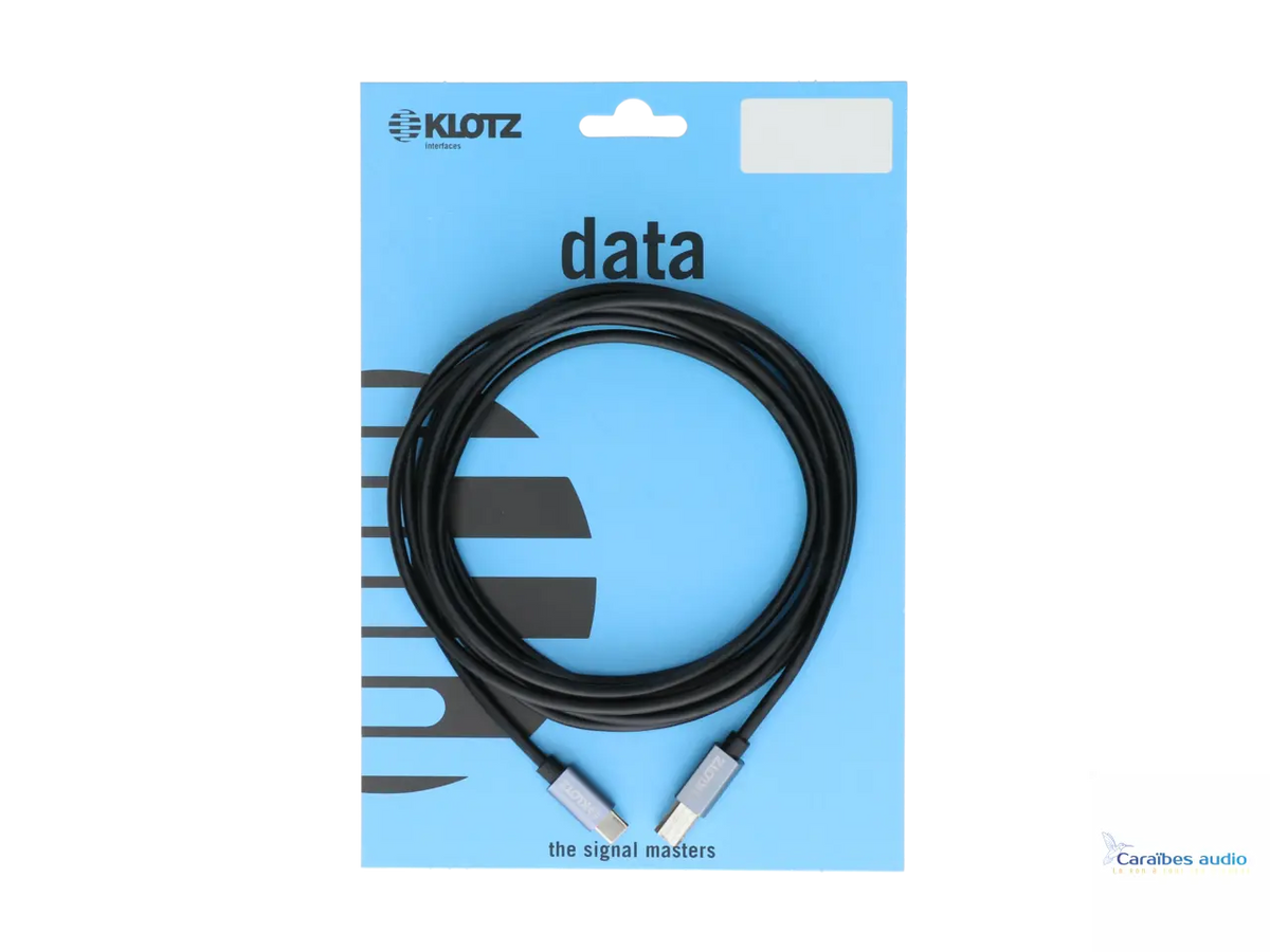 Câble USB 2.0 KLOTZ USB-B / C